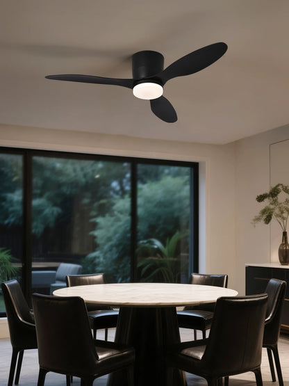 Modern LED Ceiling Fan Light With Remote Control