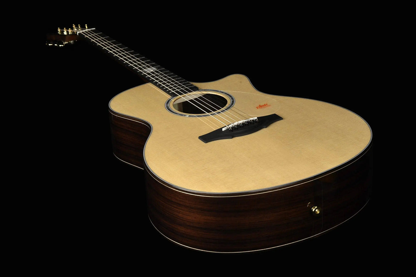 Kepma Guitar Acoustic 41 inch Solid Wood OM With Hard Case