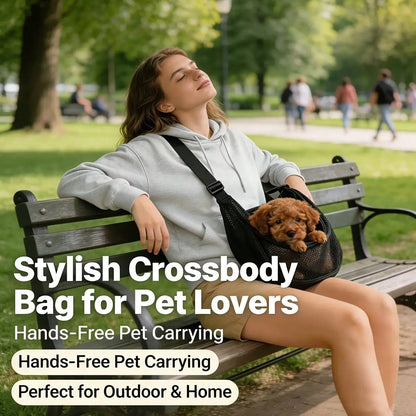 Foldable Ventilated Pet Sling Bag