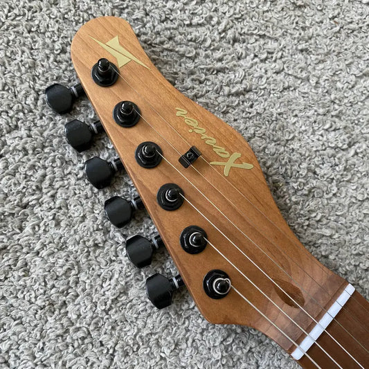 Xavier Electric Guitar 6 String Roasted Solid Africa Mahogany Body