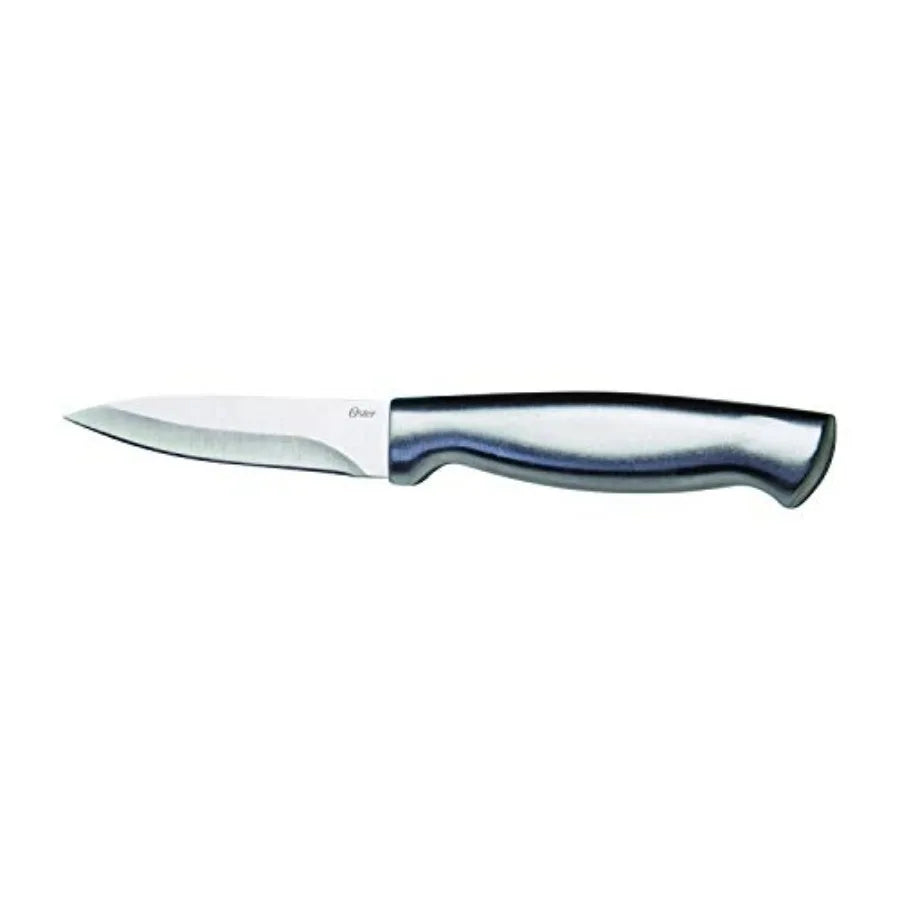 14 Piece Brushed Stainless Steel Knife Set
