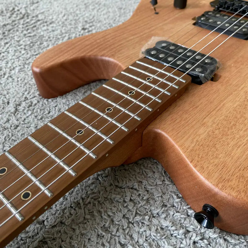 Xavier Electric Guitar 6 String Roasted Solid Africa Mahogany Body