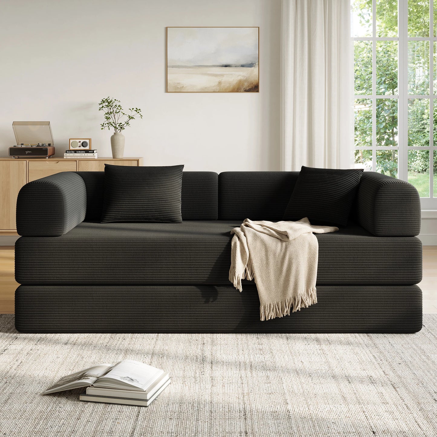 Convertible Floor Sofa Bed