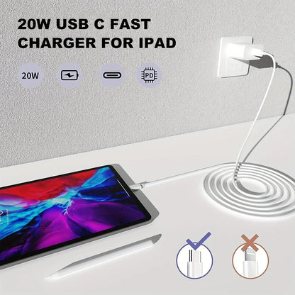 Fast Charger For iPad And IPhone