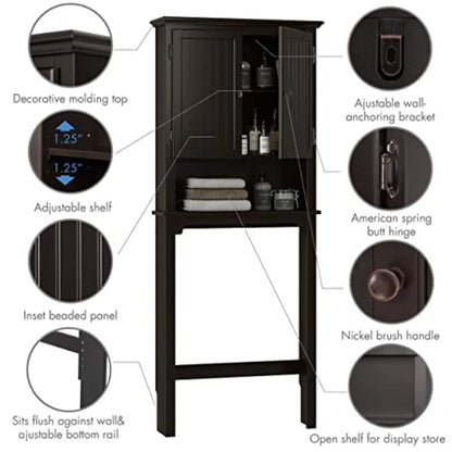 Bathroom Storage Over The Toilet Storage Cabinet