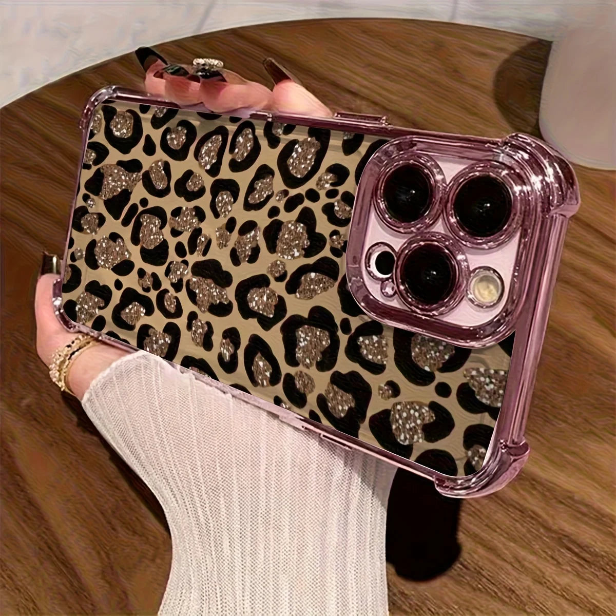 Personalized Leopard Print  Phone Case For iPhone