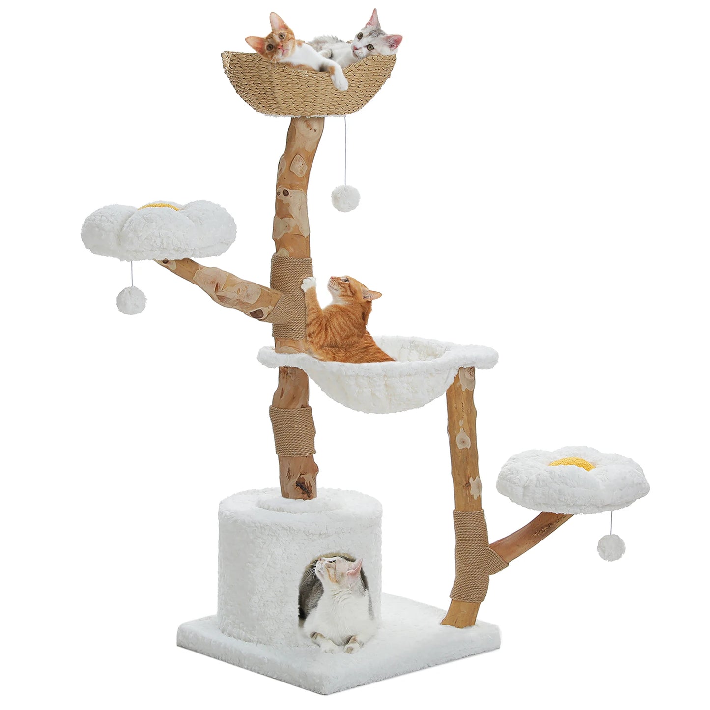 Large Cat Tree Tower With Scratching Post
