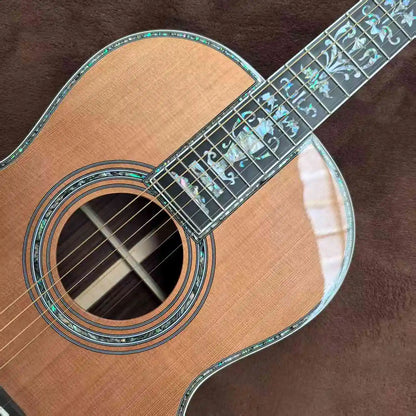 00045 series solid wood acoustic guitar