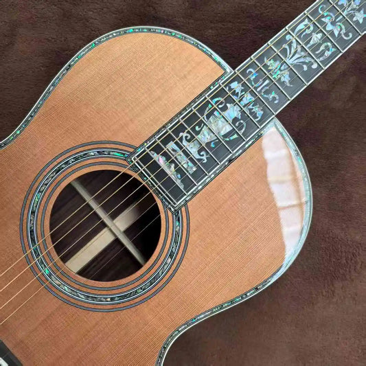 00045 series solid wood acoustic guitar