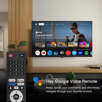 43-Inch 4K UHD Smart TV with Google OS