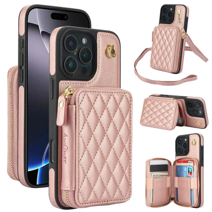 Crossbody Wallet Case For iPhone