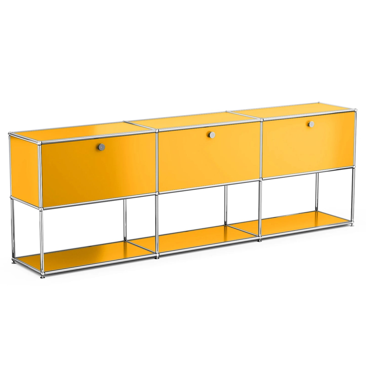 Modern Modular Metal Storage Cabinet