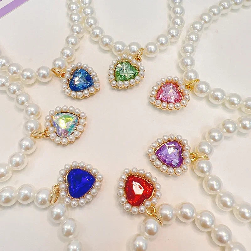 Hot Sale Princess Pearl Pet Collar