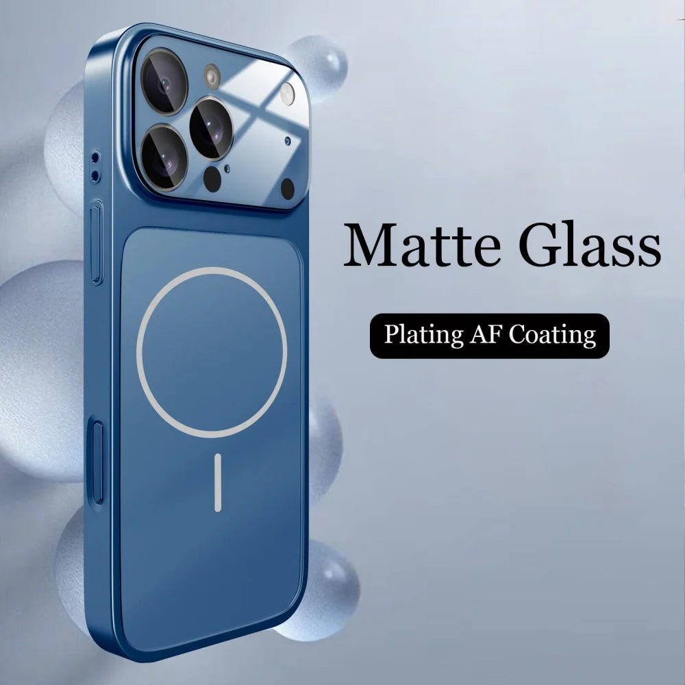 Original Glass Nano Scrub Case For iPhone