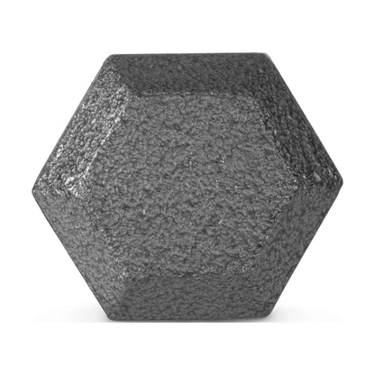 Barbell 12lb Cast Iron Hex Dumbbell
