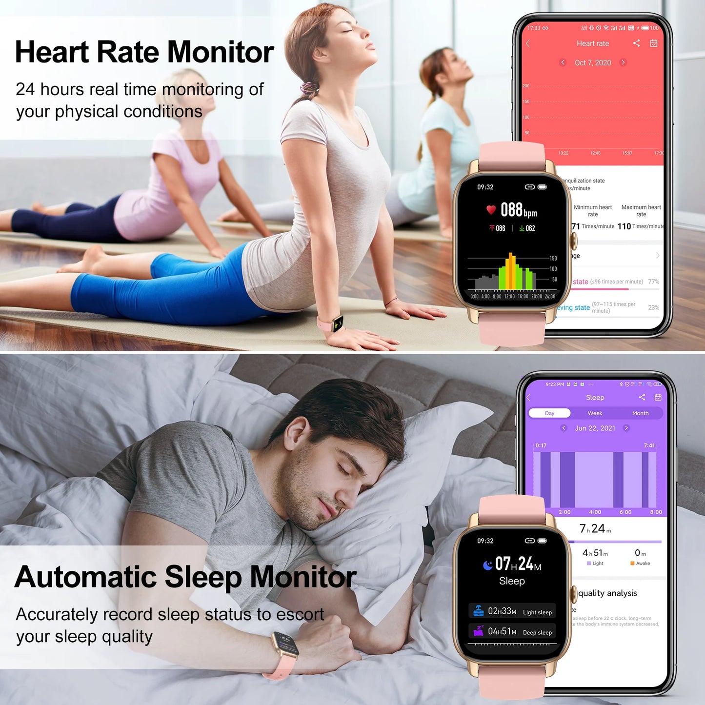 EIGIIS Smart Watch For Men Women