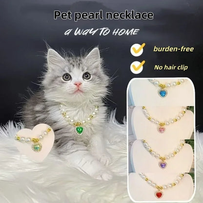 Hot Sale Princess Pearl Pet Collar