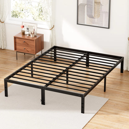 Metal Platform Bedroom Frames with Storage