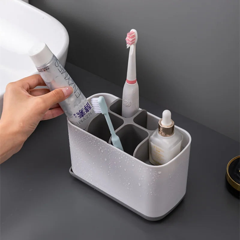 1Pc Toothbrush Bathroom Shelf  Holder