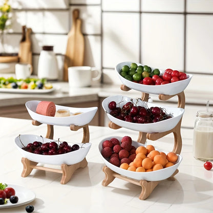 Elegant 2 & 3-Tier Fruit Stands