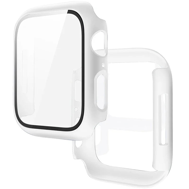 Tempered Glass+Cover For Apple Watch