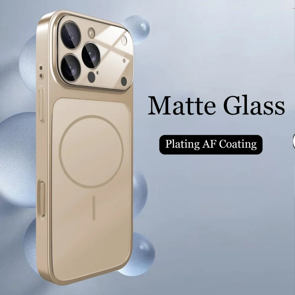 Original Glass Nano Scrub Case For iPhone