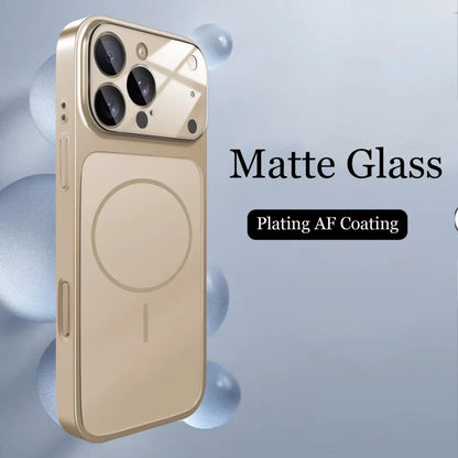 Original Glass Nano Scrub Case For iPhone