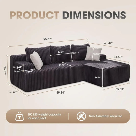 Cloud Modular Sectional Sofa Couch