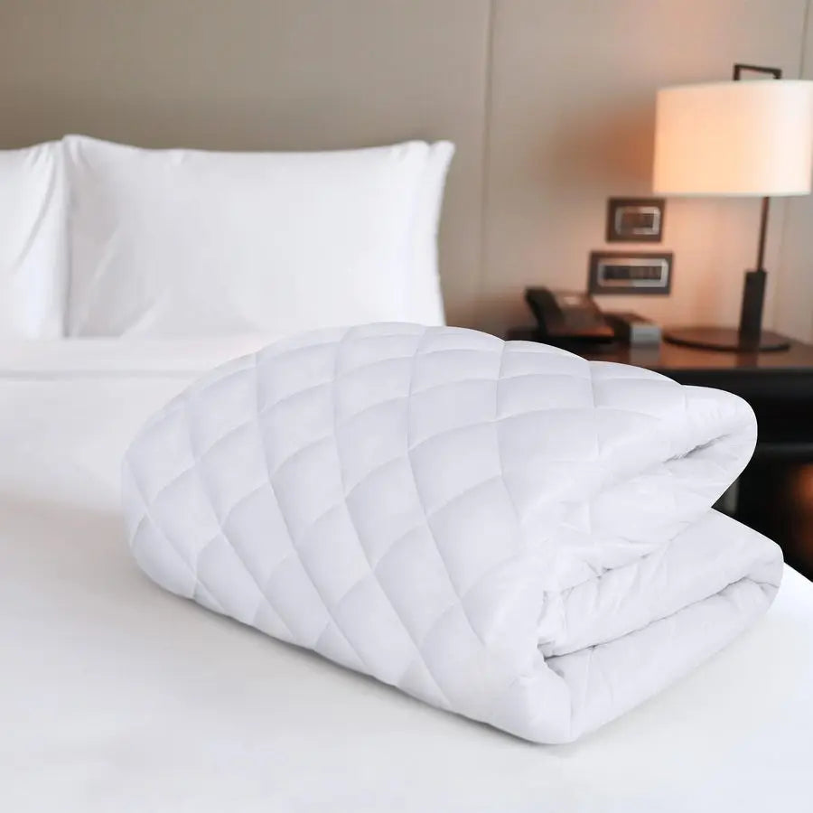 2 Pack Quilted Fitted Mattress Pad, Full Size