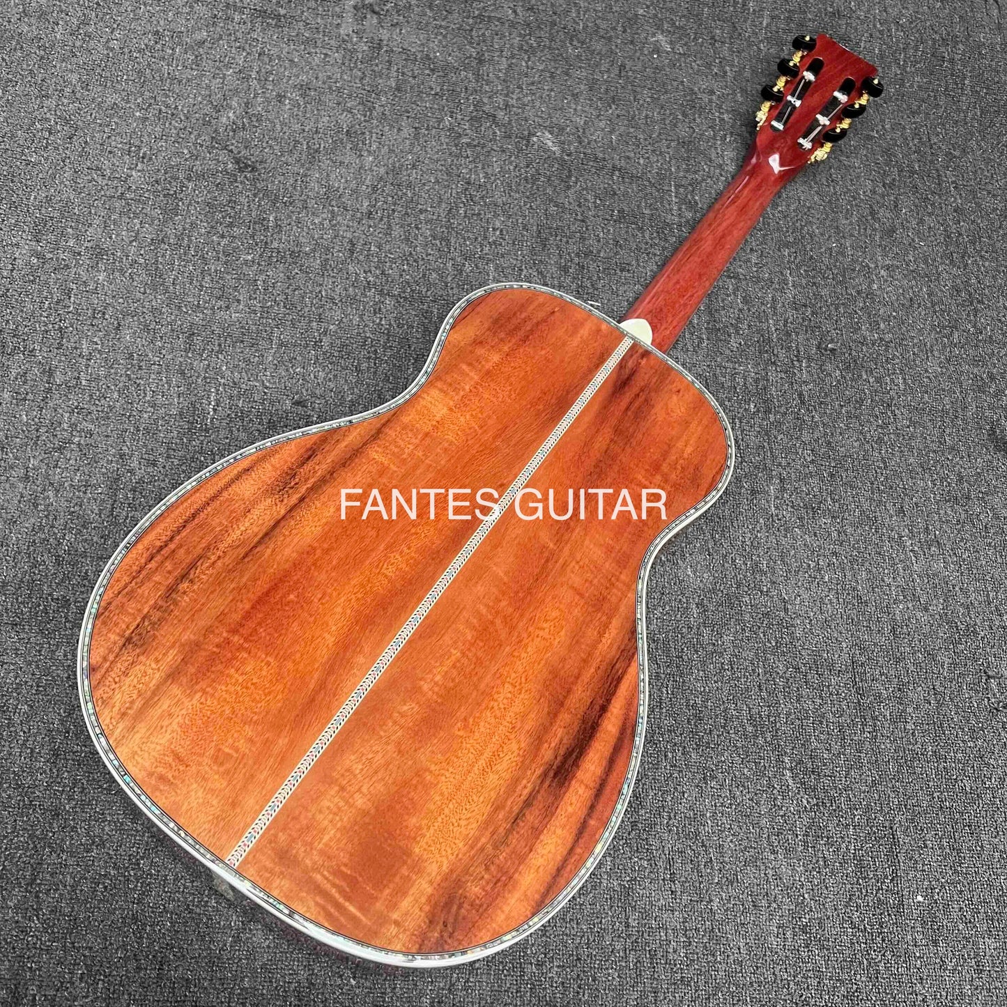 Custom Solid Cedar Wood Back Side OO Parlor Acoustic Guitar