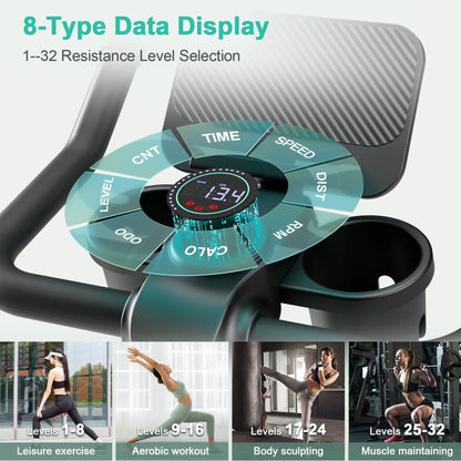Superun Exercise Bike 32-Level Magnetic Resistance
