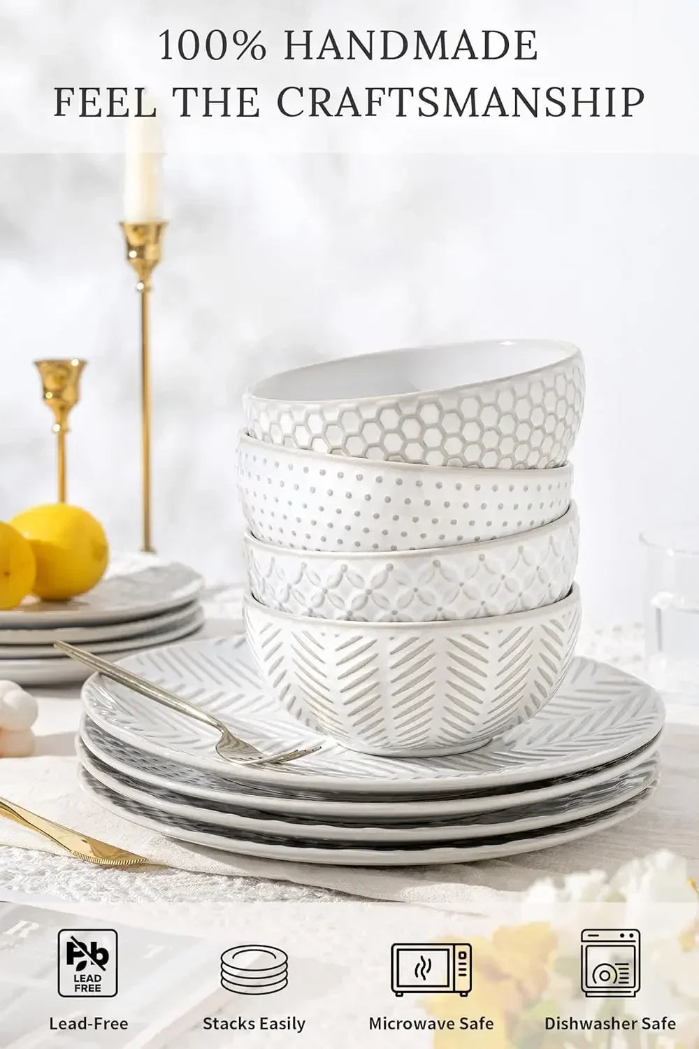 24 Piece Dinnerware Sets for 8