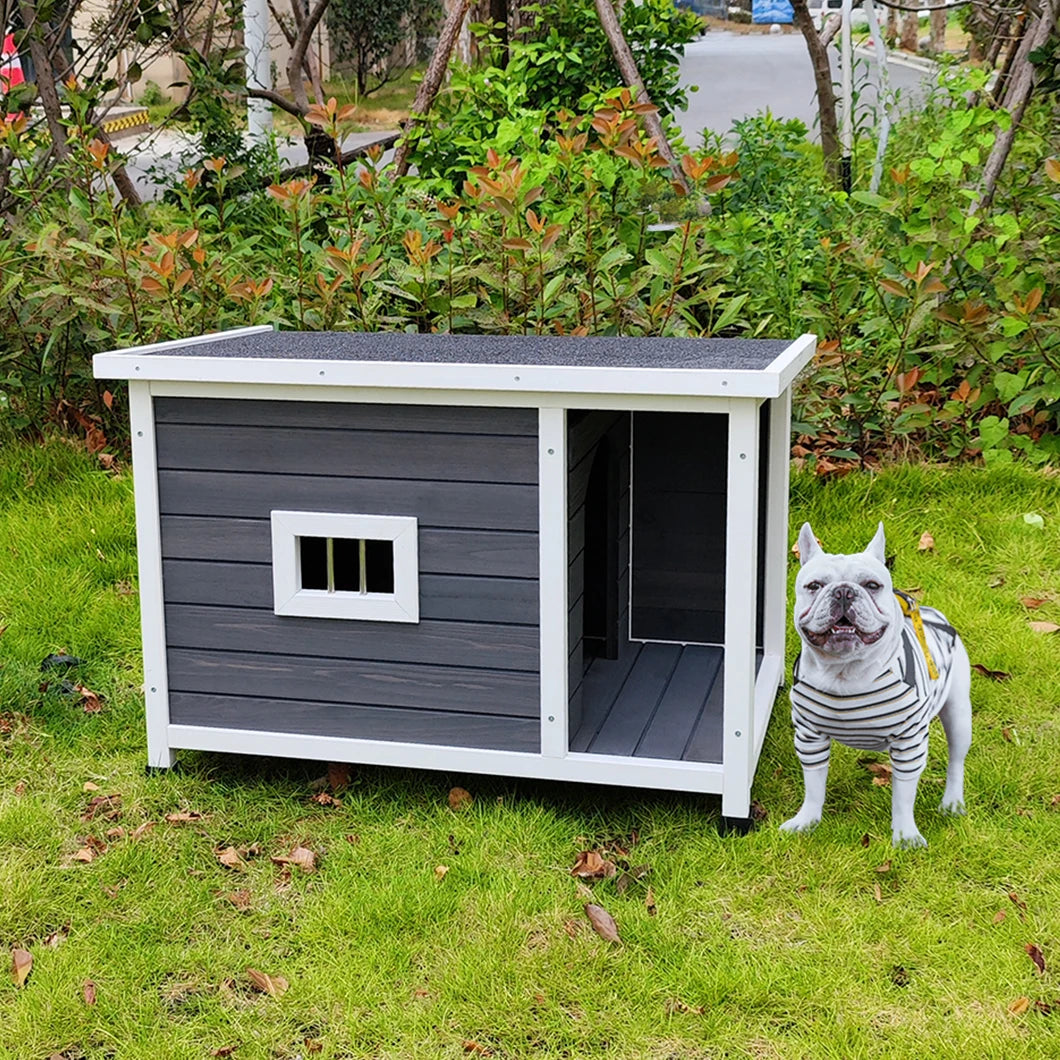 Outdoor Wooden Puppy Kennel Waterproof