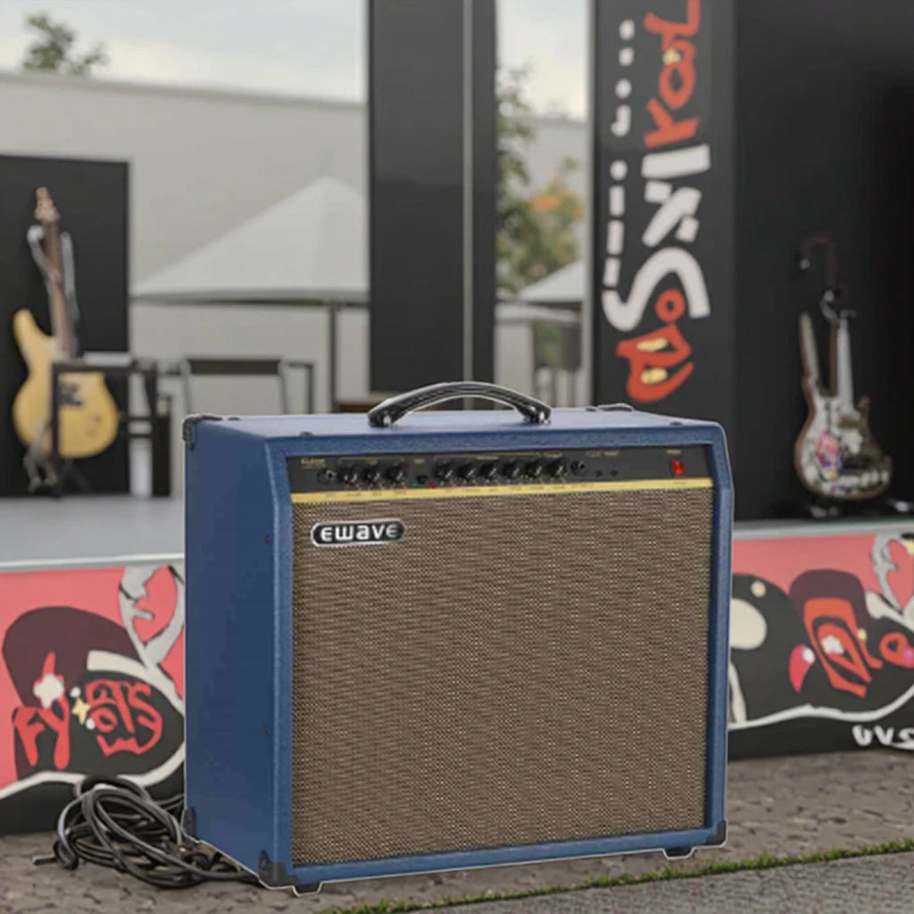 PAN60 High Power Electric Guitar Amplifier Portable Outdoor Effect Speaker Musical Instrument Accessory