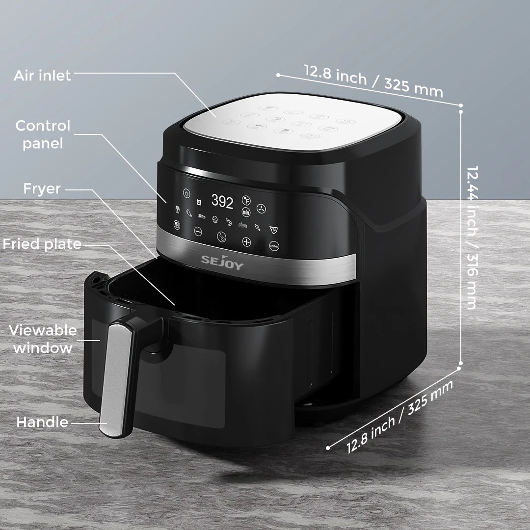 Air Fryer 8-in-1,6 Quart