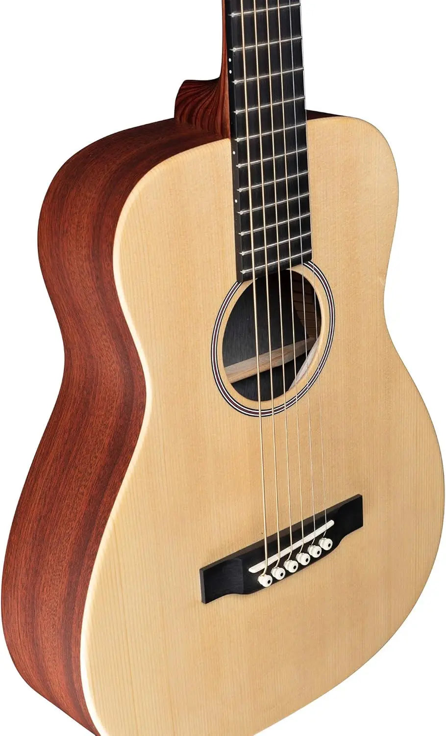 LX1E Little Martin Solid Sitka Spruce/Mahogany HPL Acoustic/Electric w/Gig Bag Stringed Instruments Guitar