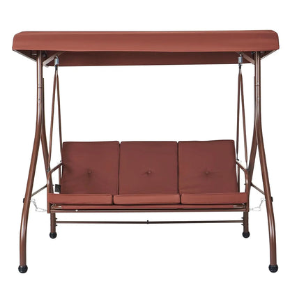 3-Seat Patio Swing Chair