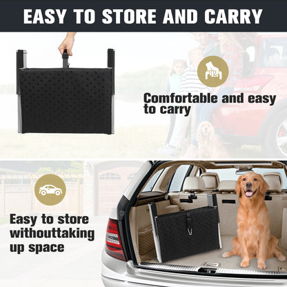 Adjustable Foldable Dog Stairs Set