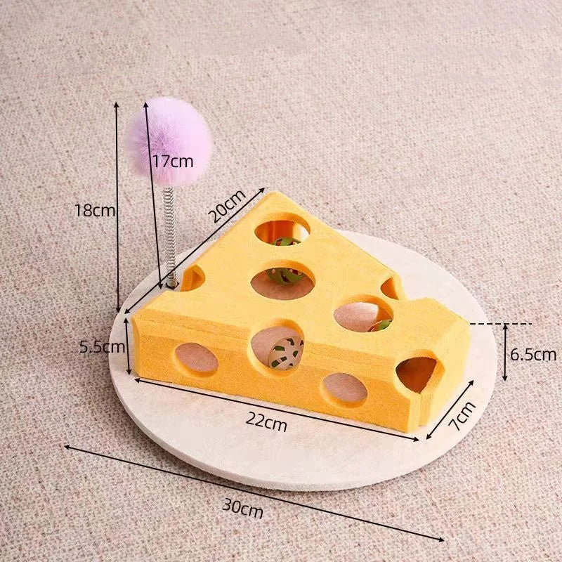 Interactive Cat Toy Maze Game