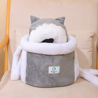 Cat Backpack Carrier with Bed