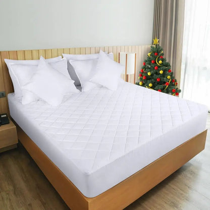 2 Pack Quilted Fitted Mattress Pad, Full Size