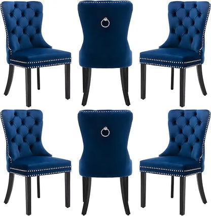 Velvet Dining Chairs Set Of 6
