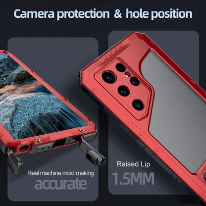 Samsung S24 S23 Ultra Waterproof Metal Phone Case
