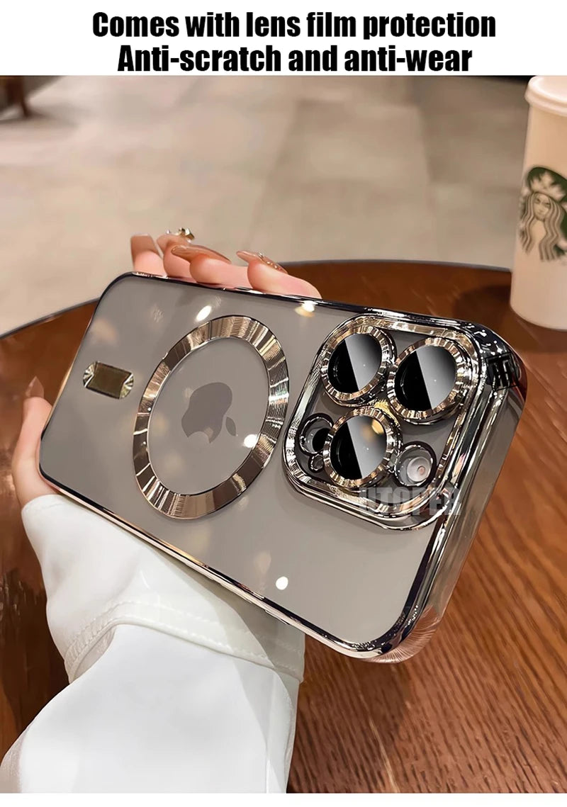 Gold Case For iPhone Pro Max Plus