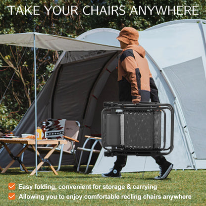 JHK Zero Gravity Portable Recliner Lounge Chairs