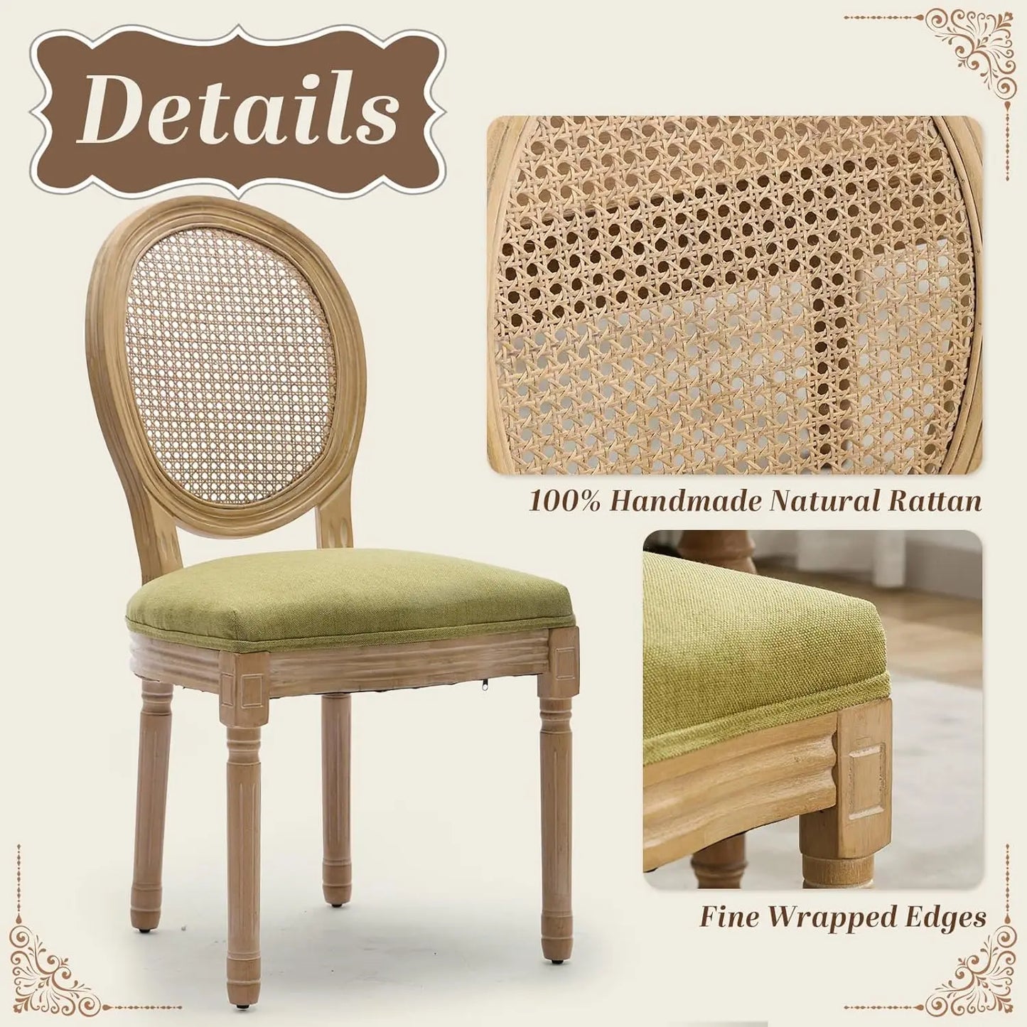 French Dining Chairs Set of 4
