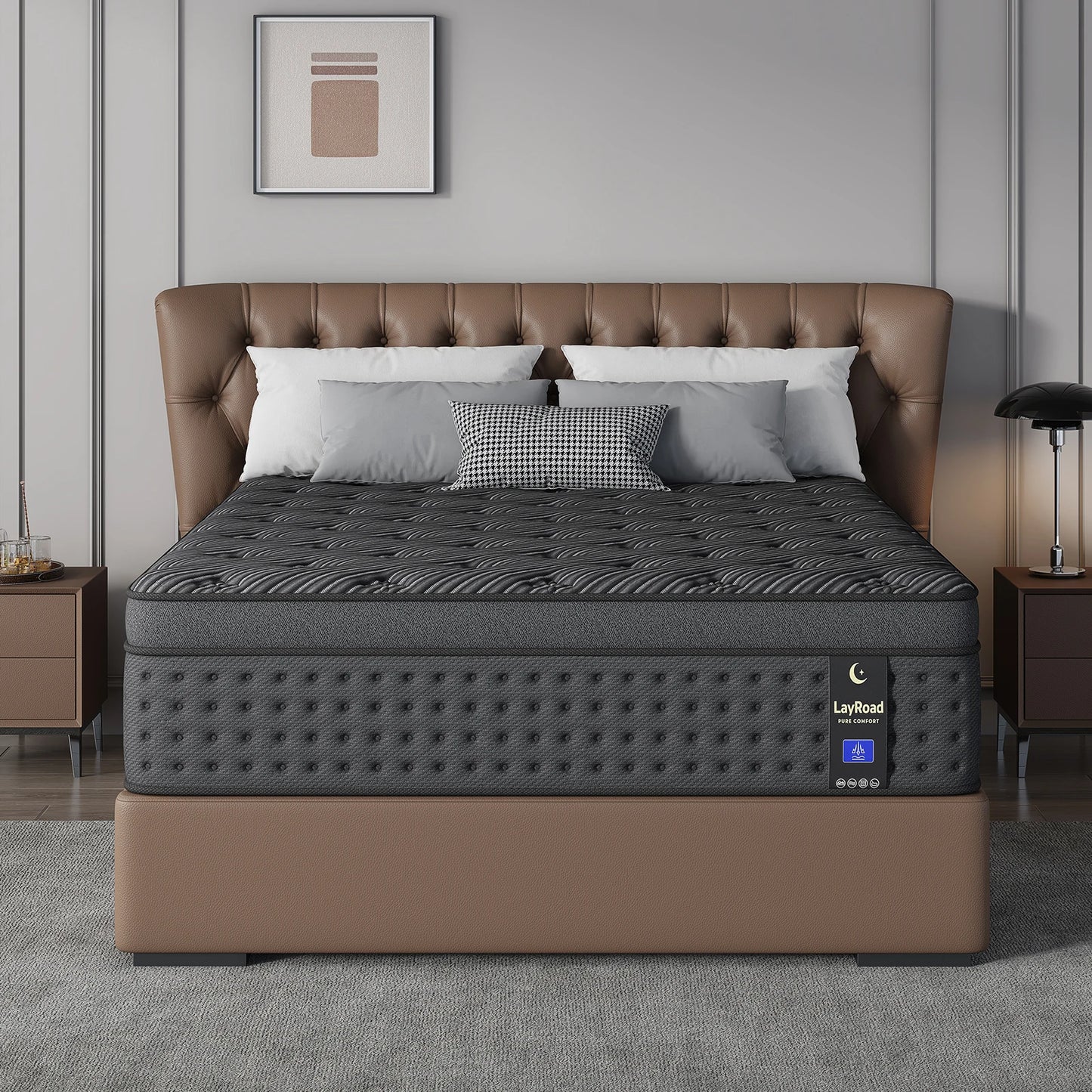 12"14" Mattress Hybrid Memory Foam