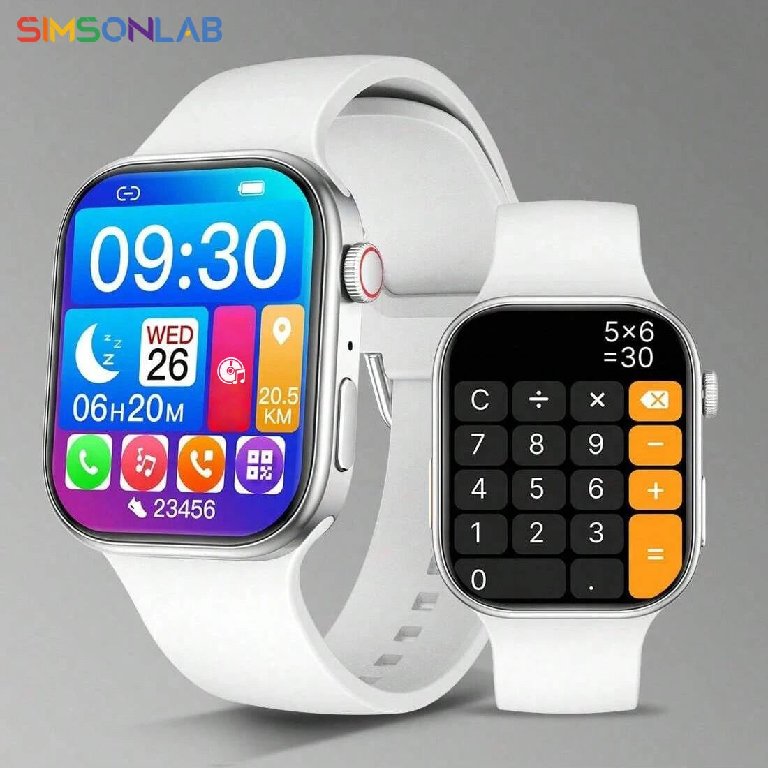 2026 Smart Watch 1.83" HD Screen Bluetooth Call Heart Rate Monitoring 120+ Sports Modes Waterproof for Men Woman Smartwatch Gift