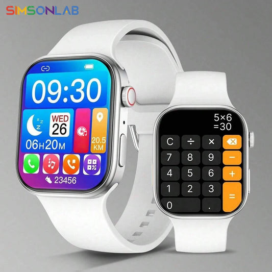 2026 Smart Watch 1.83" HD Screen Bluetooth Call Heart Rate Monitoring 120+ Sports Modes Waterproof for Men Woman Smartwatch Gift