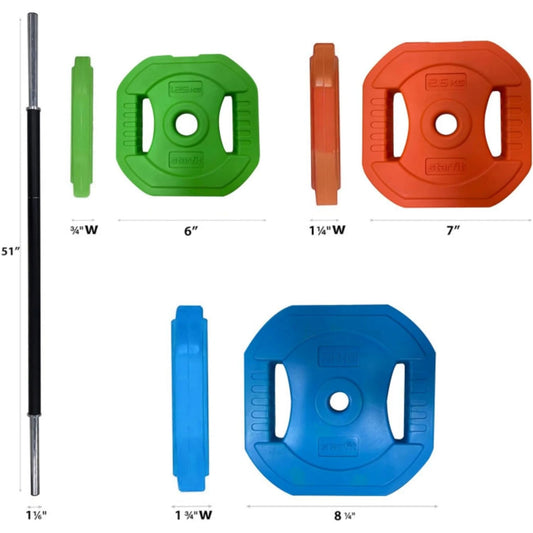 40lb /20kg Adjustable Barbell Disk